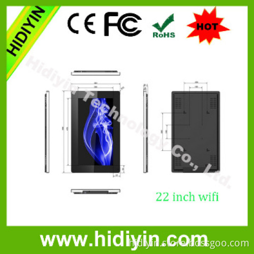 22 inch android wifi lcd advertising player bus monitor